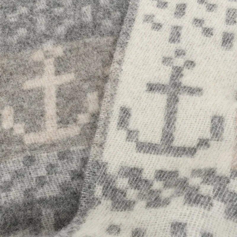 Wolldecke "MARINE IM NEBEL"
