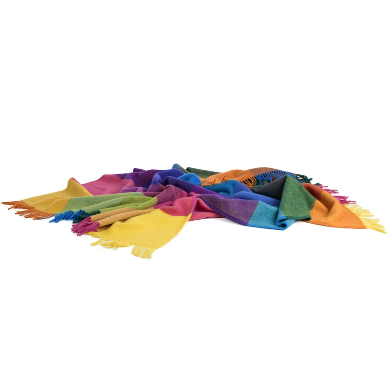 Buntes Wollplaid "MOSEL"