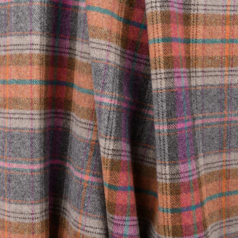 Buntes Lammwollplaid "Classico"