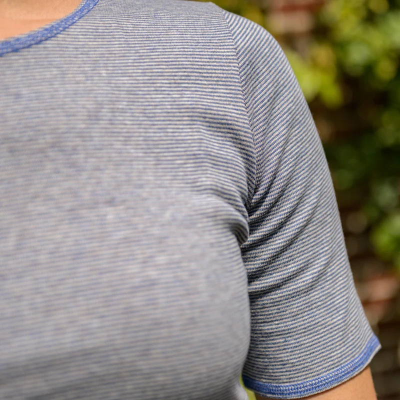 Kurzarmshirt aus 100% Bio-Baumwolle (kbA)