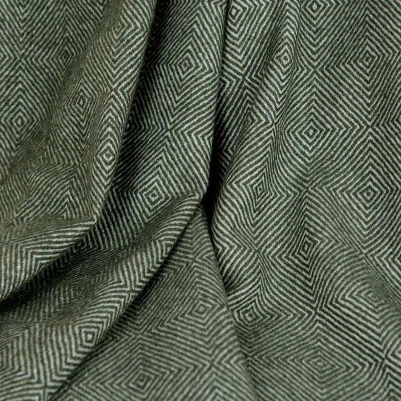 Weiche Merino-Wolldecke "DIAMANT"