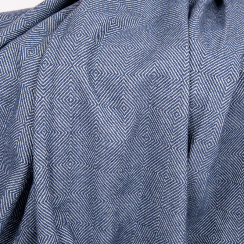 Weiche Merino-Wolldecke "DIAMANT"