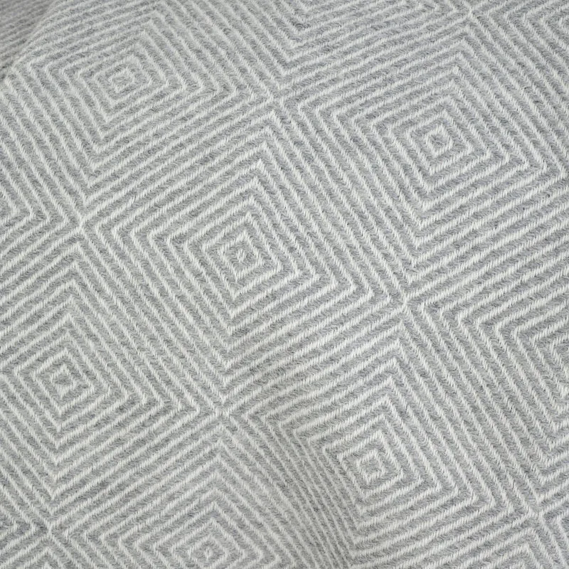 Weiche Merino-Wolldecke "DIAMANT"
