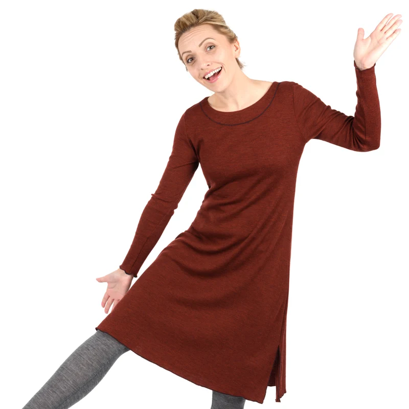 Basic-Strickkleid