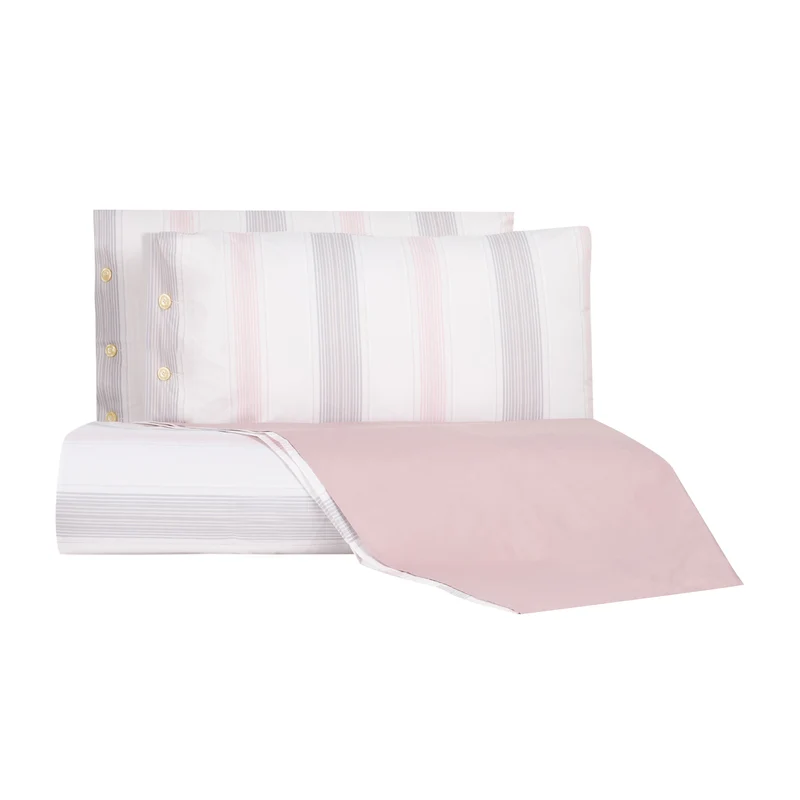 Copripiumino con federe regimental in Percalle