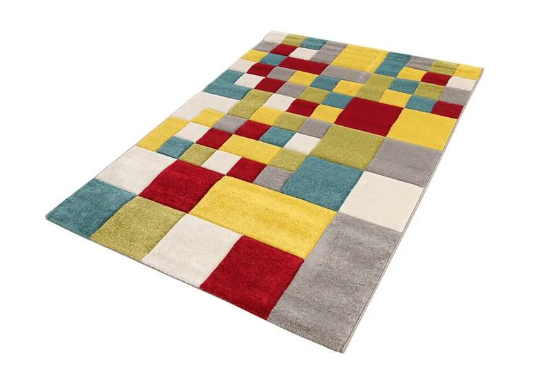 Tappeto Moderno Allegra Multicolor
