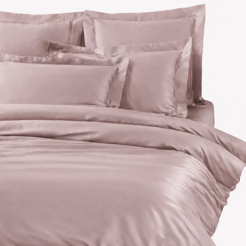 Copripiumino con federe precious sateen in Raso di cotone