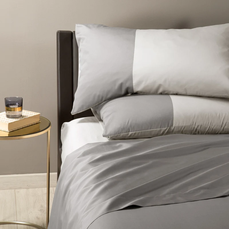 Completo Lenzuola suite Moderno in Raso di cotone
