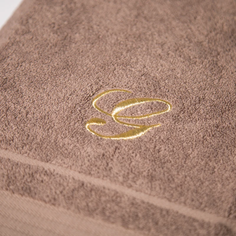 Telo Bagno ricamata in Cotone 450 gr/mq
