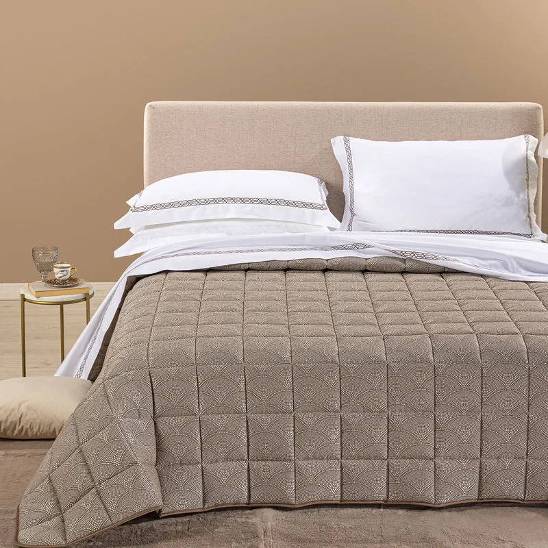 Trapunta Leggerissima Gemma in Raso Jacquard 200 gr/mq
