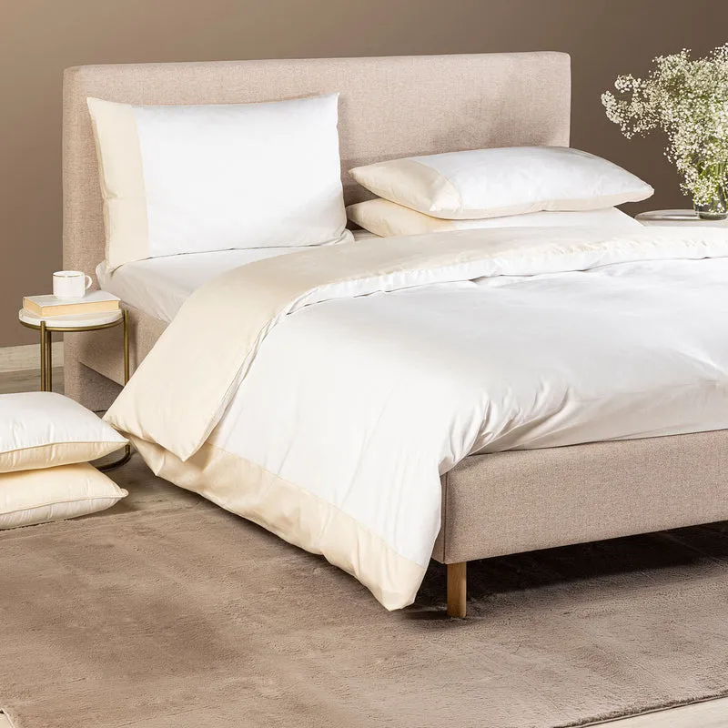 Completo Copripiumino Suite Double in Raso di cotone
