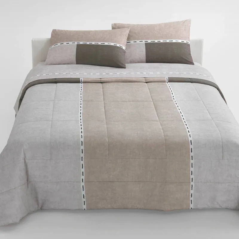 Copriletto Primaverile hatch Moderno in Percalle 90 gr/mq