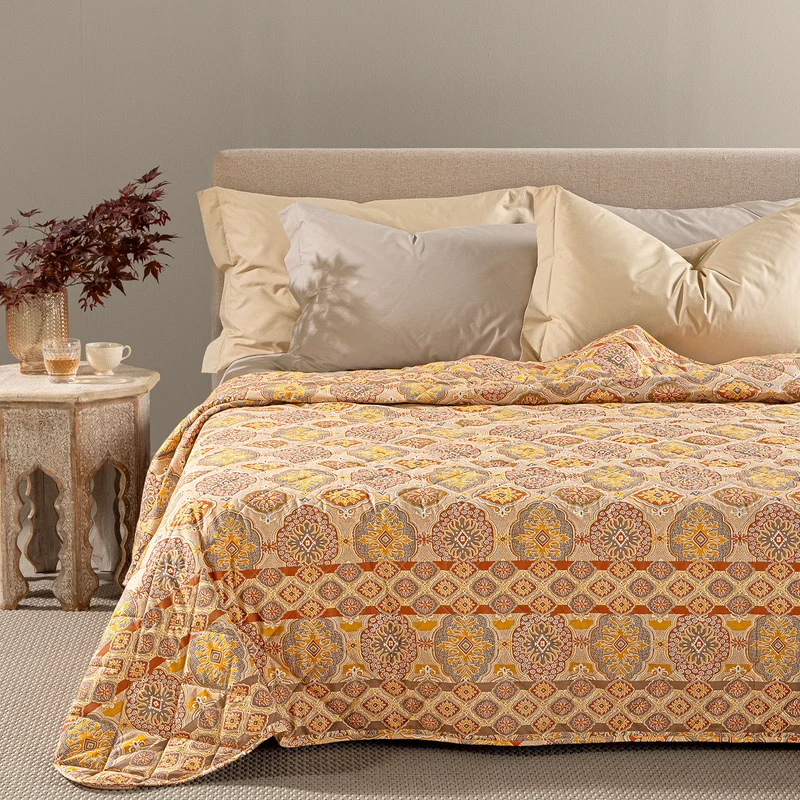 Copriletto Primaverile orlando Oasis in Cotone 80 gr/mq