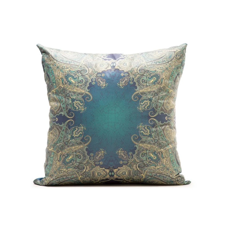 Cuscino d'arredo in Velluto Kashmir Modern Barocco