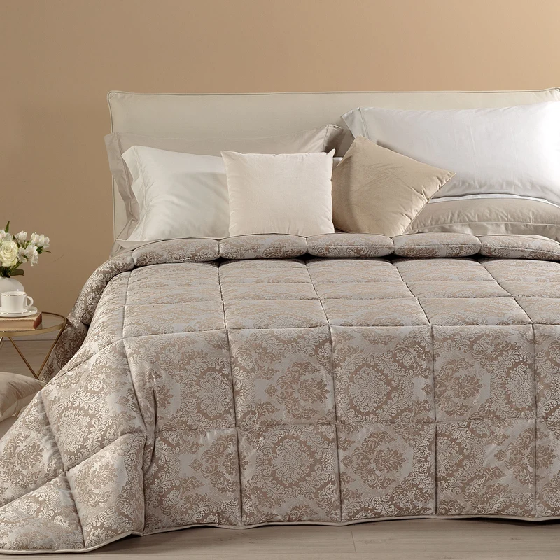 Trapunta mida Barocco in Raso Jacquard 300 gr/mq
