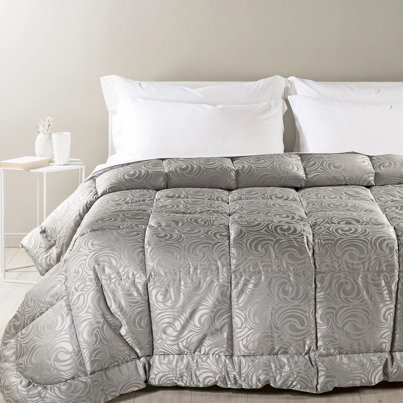 Trapunta in Piuma luxory Barocco in Raso Jacquard 230 gr/mq