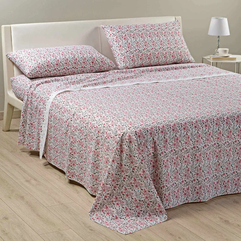 Completo Lenzuola Copriletto season Moderno in Cotone